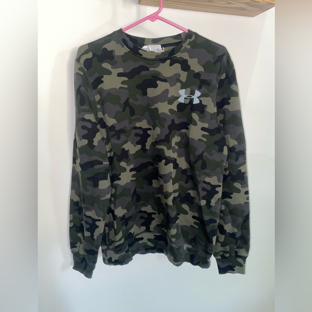 UNDERARMOR: CAMO MENS CREWNECK